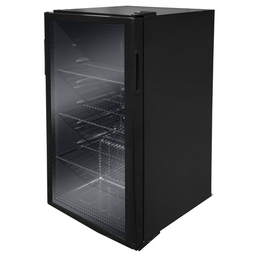Commercial Display Cooler - 92L - 3 Shelves (Black or White) Black   - Toronto Brewing