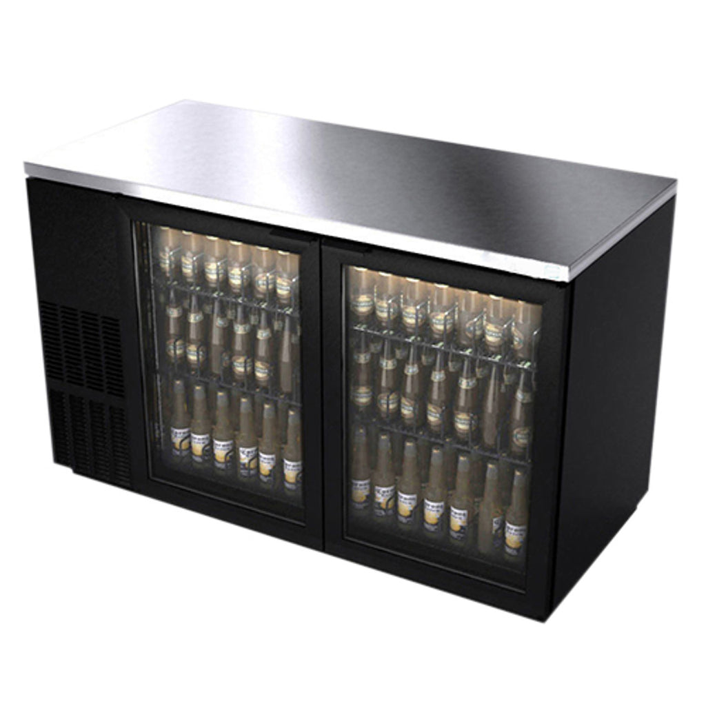 Back Bar Built-In Refrigerator - 2 Glass Doors (ABBC-58)