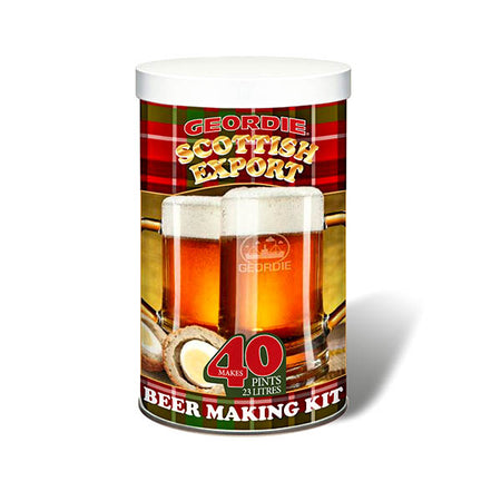 Geordie Scottish Export Extract Beer Making Kit (1.5 kg | 3.3 Lb) - Toronto Brewing