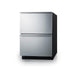 Summit | 24" Wide 2-Drawer All-Refrigerator, ADA Compliant, Stainless Interior (ADRD241CSS) Black (ADRD241)   - Toronto Brewing