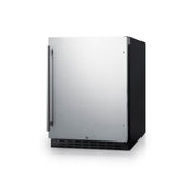 Summit | 24" Wide All-Refrigerator, ADA Compliant (AL55) Stainless Steel Front and Black Cabinet (AL55)   - Toronto Brewing