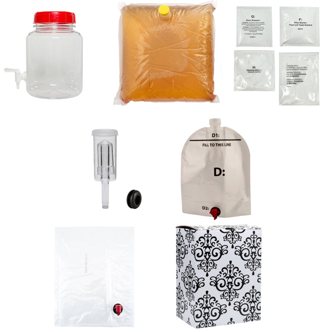 Pinot Grigio | One-Gallon All in One Winemaking Starter Kit    - Toronto Brewing