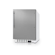 Summit | 21" Wide Built-In All-Refrigerator with Professional Style Handle, ADA Compliant (ALR47BCSSHV) Stainless Steel with White Cabinet (ALR46WSSHV)   - Toronto Brewing