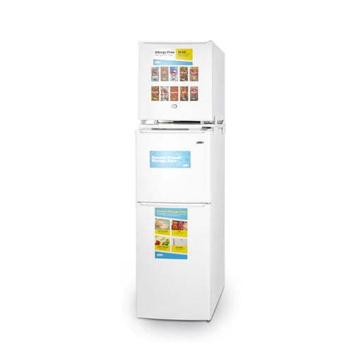 Summit | 19" Wide Allergy-Free/General Purpose Refrigerator-Freezer (AZRF7W) - Out of Stock until August    - Toronto Brewing