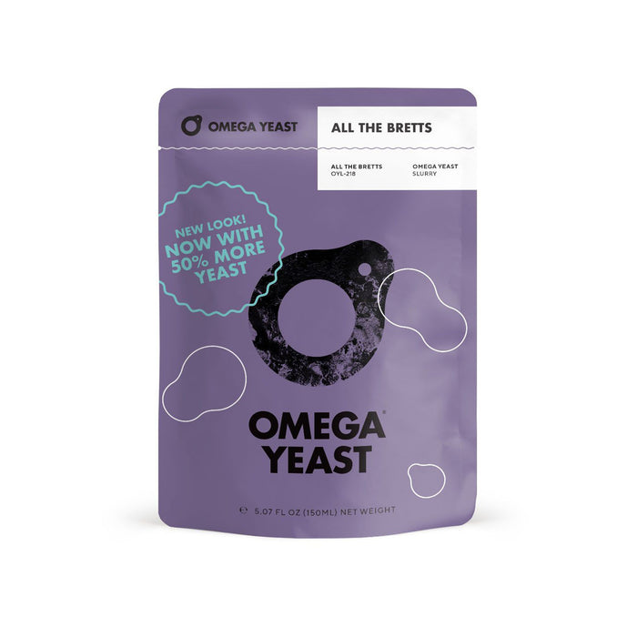Omega Yeast Labs | OYL-218 - All The Bretts    - Toronto Brewing