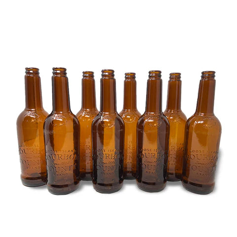 Goose Island Bourbon County Beer Bottle - Single Bottle (Brown - 500 ml | 17 oz)    - Toronto Brewing