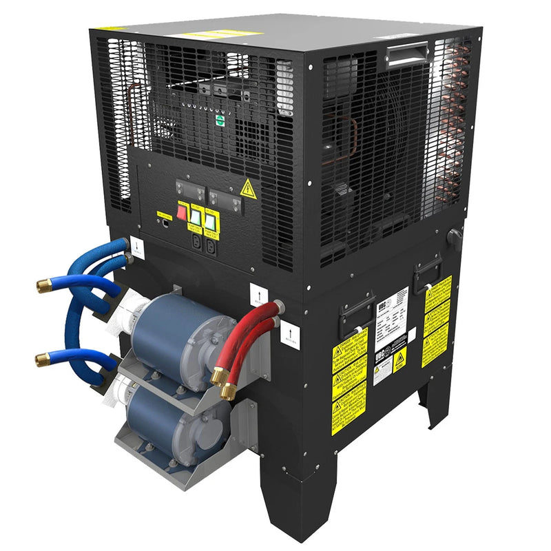 Commercial-grade brewery chiller from BeverageCraft, the BrewChill Pro 13000 runs dual-zone cooling for Canadian breweries