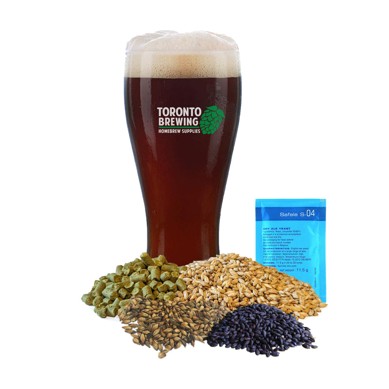 Nut Brown Ale - Toronto Brewing All-Grain Recipe Kit (5 Gallon/19 Litre)    - Toronto Brewing