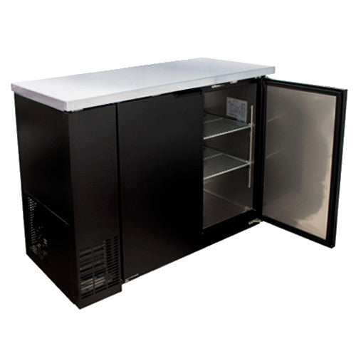 Back Bar Built-In Refrigerator - 2 Doors (BB-58)    - Toronto Brewing