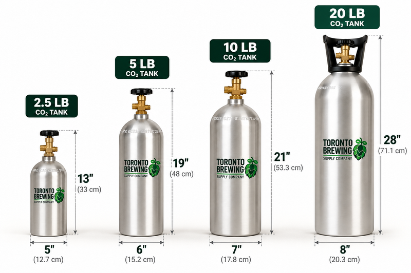 10 lb CO2 Tank and Regulator
