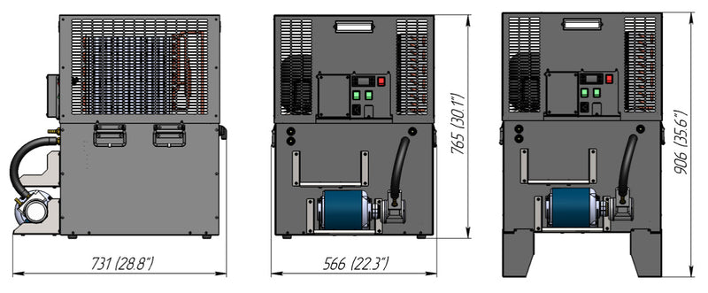 CP4000-1 Dimensions