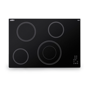 Summit | 30" Wide 208-240V 4-Burner Radiant Cooktop (CR4B30T11B)    - Toronto Brewing