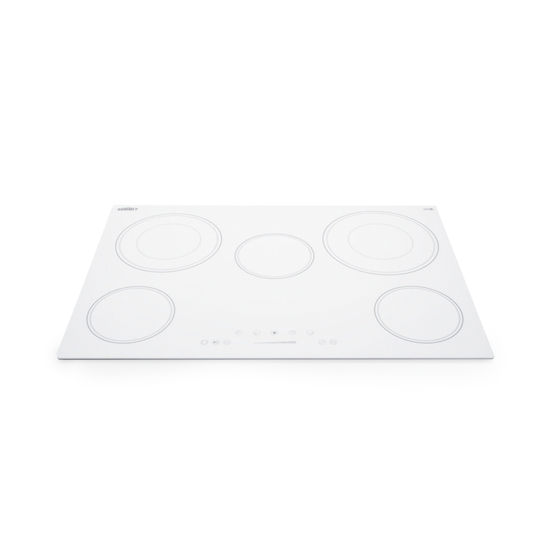 Summit | 30" Wide 208-240V 5-Burner Radiant Cooktop (CR5B30T8W)    - Toronto Brewing