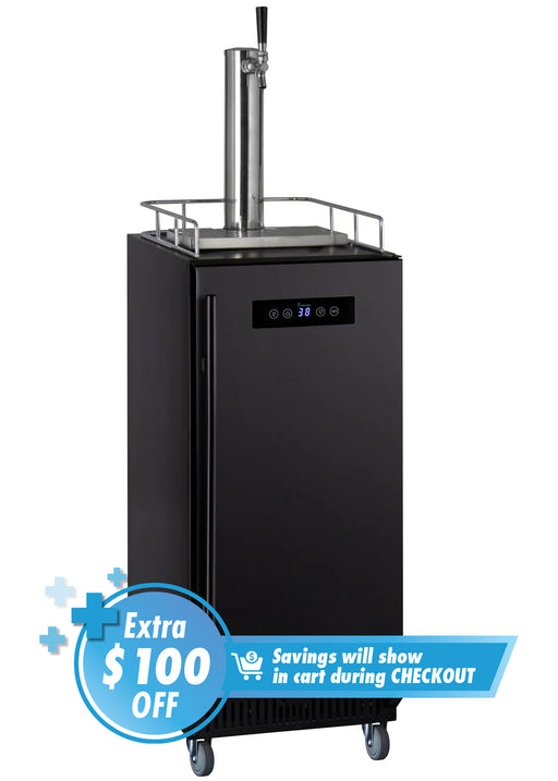 Kegco CWSLK15BBR Kegerator
