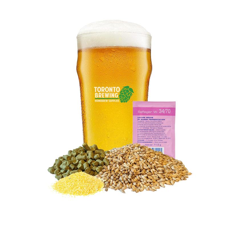 Cold IPA - Toronto Brewing All-Grain Recipe Kit (5 Gallon/19 Litre)    - Toronto Brewing