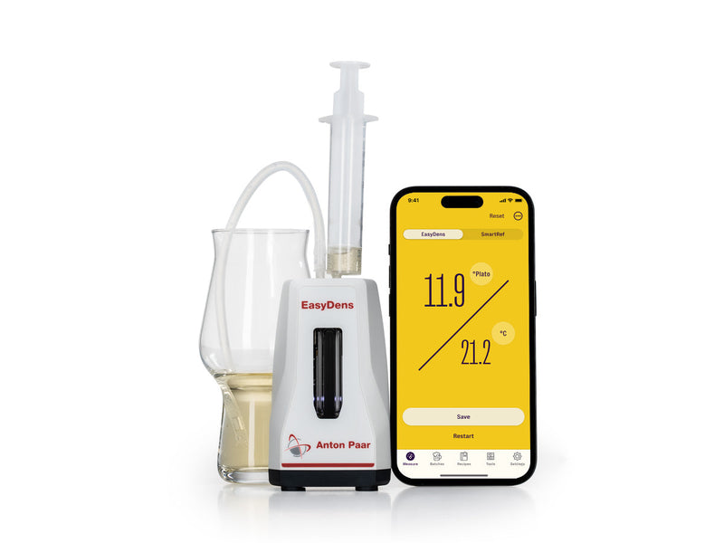 SmartRef by Anton Paar - Digital Refractometer - Sugar, Brix, Salinity, Plato, Specific Gravity (SG)