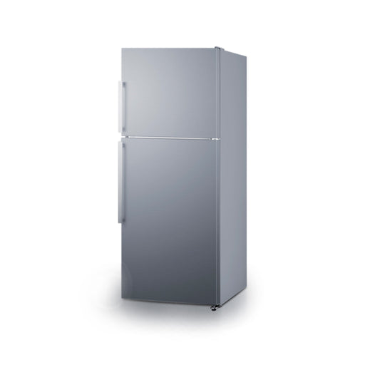 Summit | 28" Wide Top Mount Refrigerator-Freezer (FF1513SS) Right Hand Stainless Steel  - Toronto Brewing