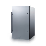 Summit | Shallow Depth Built-In All-Refrigerator, Stainless Cabinet (FF195CSS) Stainless Steel (FF195CSS)   - Toronto Brewing