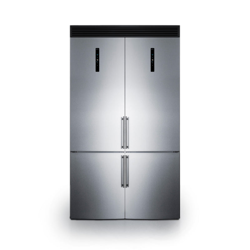 Summit | 48" Wide Bottom Freezer Refrigerator Set (FFBF181ES2KIT48)    - Toronto Brewing