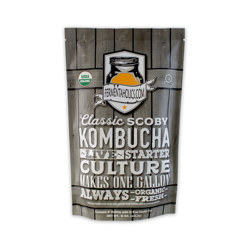 Fermentaholics - Organic Kombucha Scoby (Live Starter Culture)    - Toronto Brewing