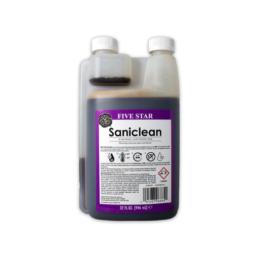 Five Star Saniclean Sanitizer (32 oz)    - Toronto Brewing