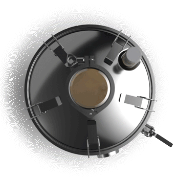 Spike Brewing | 4” Tri-Clover Clear Polycarbonate Cap    - Toronto Brewing