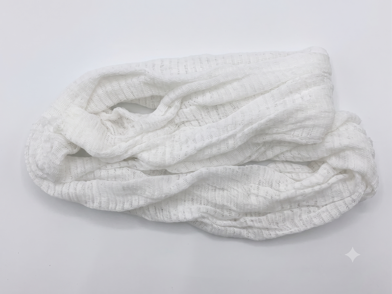Muslin Bag  White - Large (5" x 28")
