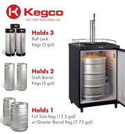 Keg Storage Capacity