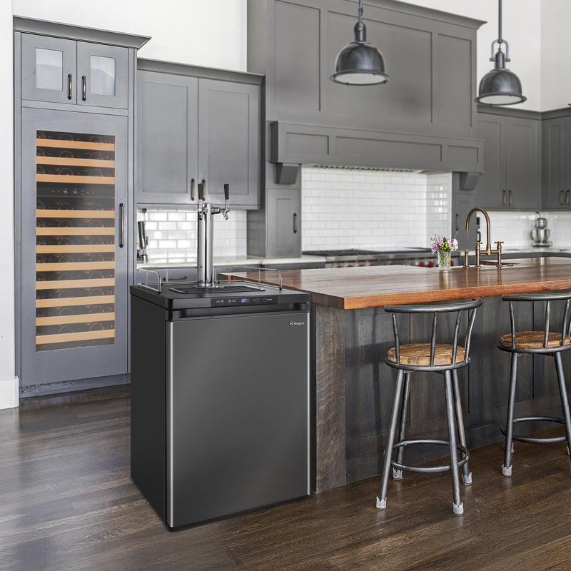 freestanding kegerator