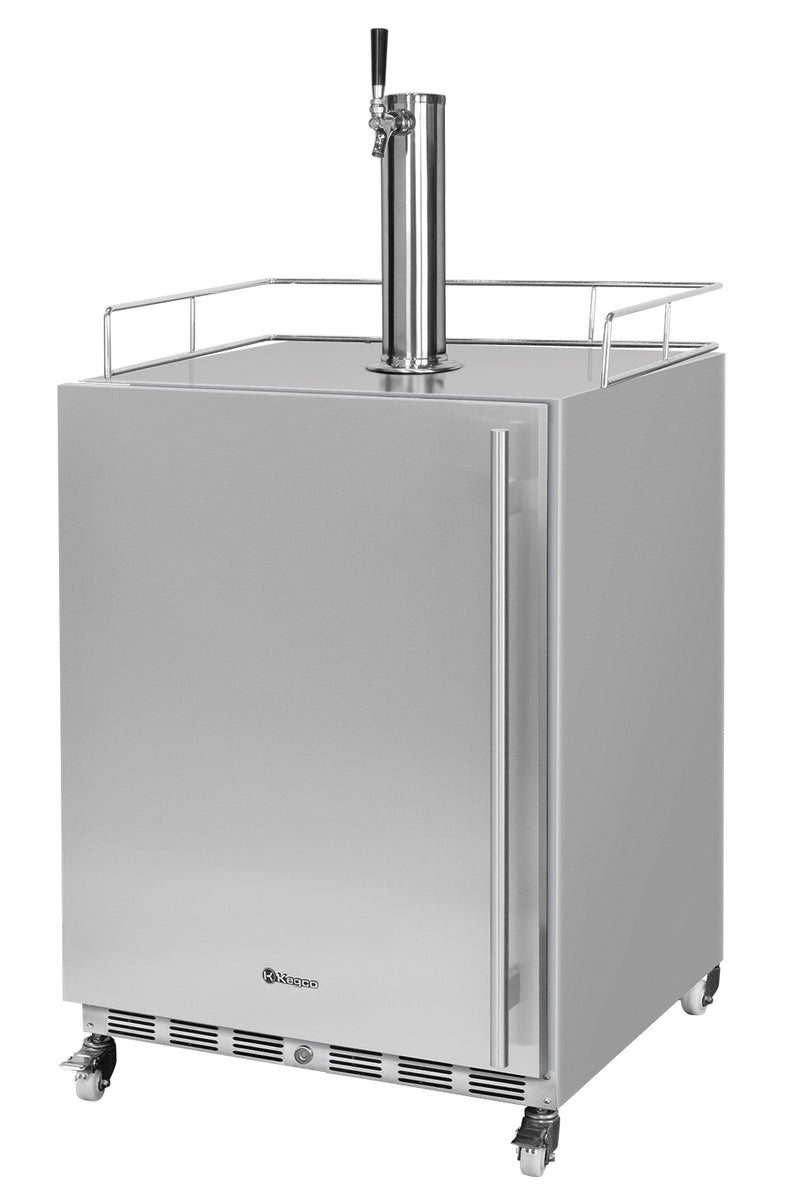 Kegco HBV24OSSL-1 outdoor homebrew kegerator