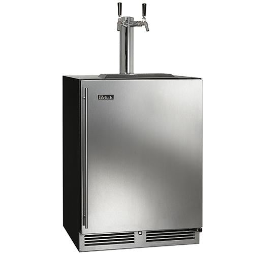 Perlick 24" Indoor C-Series Beer Dispenser Double Tap