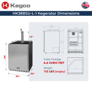 HK38BSU-L-1 Dimensions