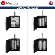 V32ADABSL-1 Kegerator Inside