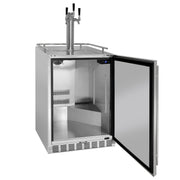 Kegco HK38SSU-3 three faucet outdoor kegerator