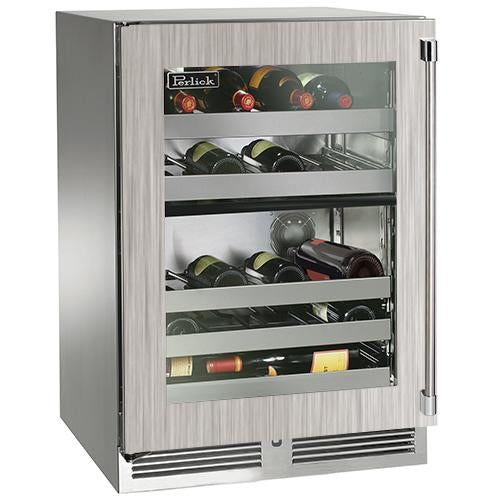 Perlick 24" Outdoor Signature Series Dual-Zone Wine Reserve