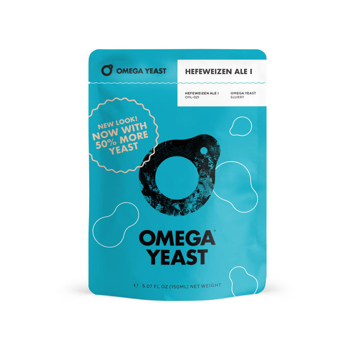 Omega Yeast Labs | OYL-021 - Hefeweizen Ale I    - Toronto Brewing