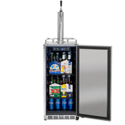 Kegco ICHK-15-SS iced cold brew coffee kegerator