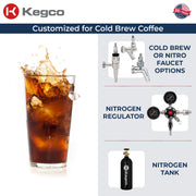 Configured for cold brew iced coffee