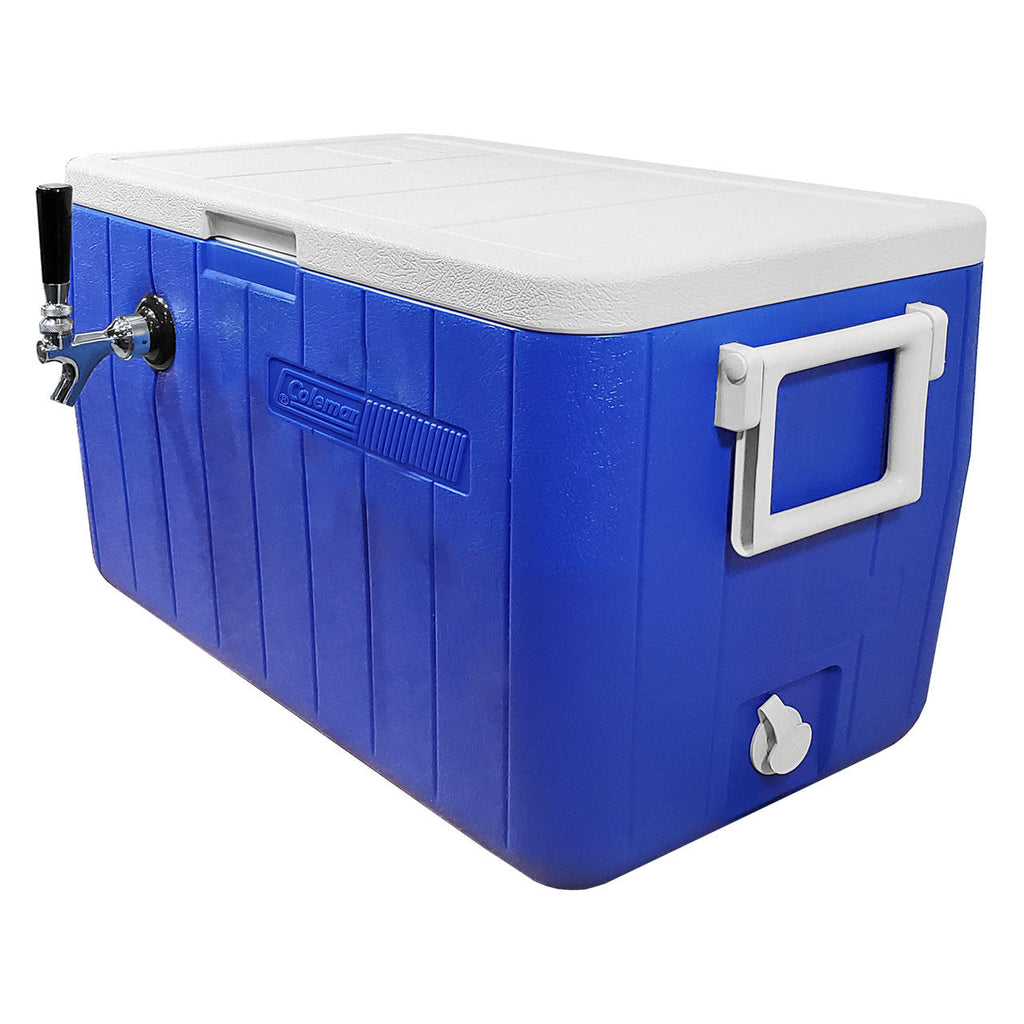 Jockey Box - Picnic Cooler 48 Qt, 1 Faucet (Cold Plate)