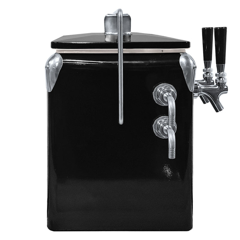 Jockey Box - Retro Cooler 13L, 2 Faucets, 2 x 50 Coils    - Toronto Brewing