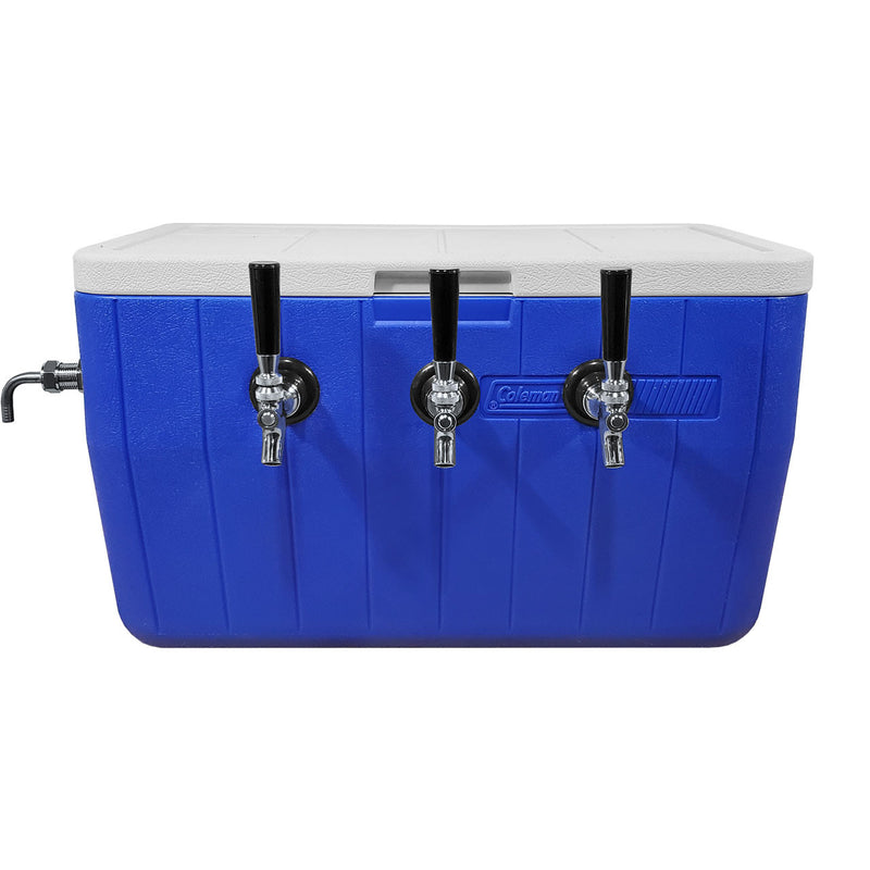 Jockey Box - Picnic Cooler 48 Qt, 3 Faucets    - Toronto Brewing