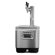 Jockey Box - Picnic Cooler Stainless Steel 54 Qt, 3 Faucets with Tower    - Toronto Brewing
