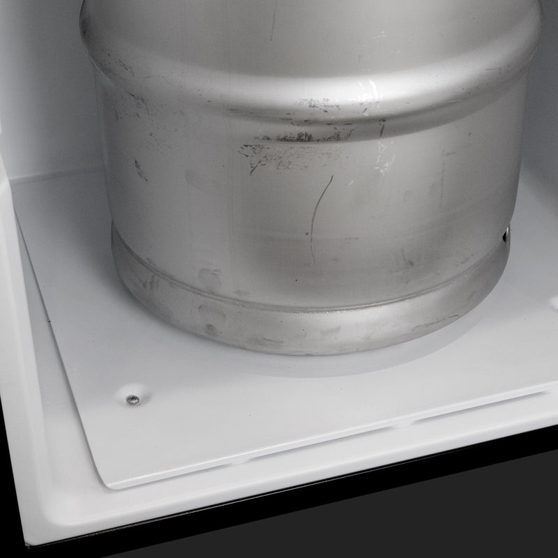 Kegco 20" Wide Dual Tap Black Kegerator