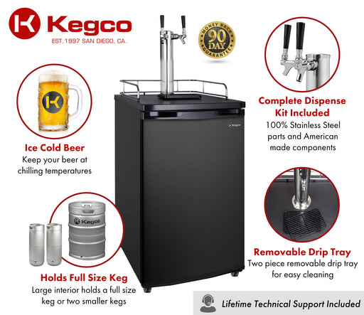 Kegco CWK199B-2 Features