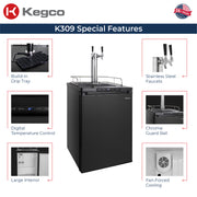 Digital Kegerator K309B-2 Features