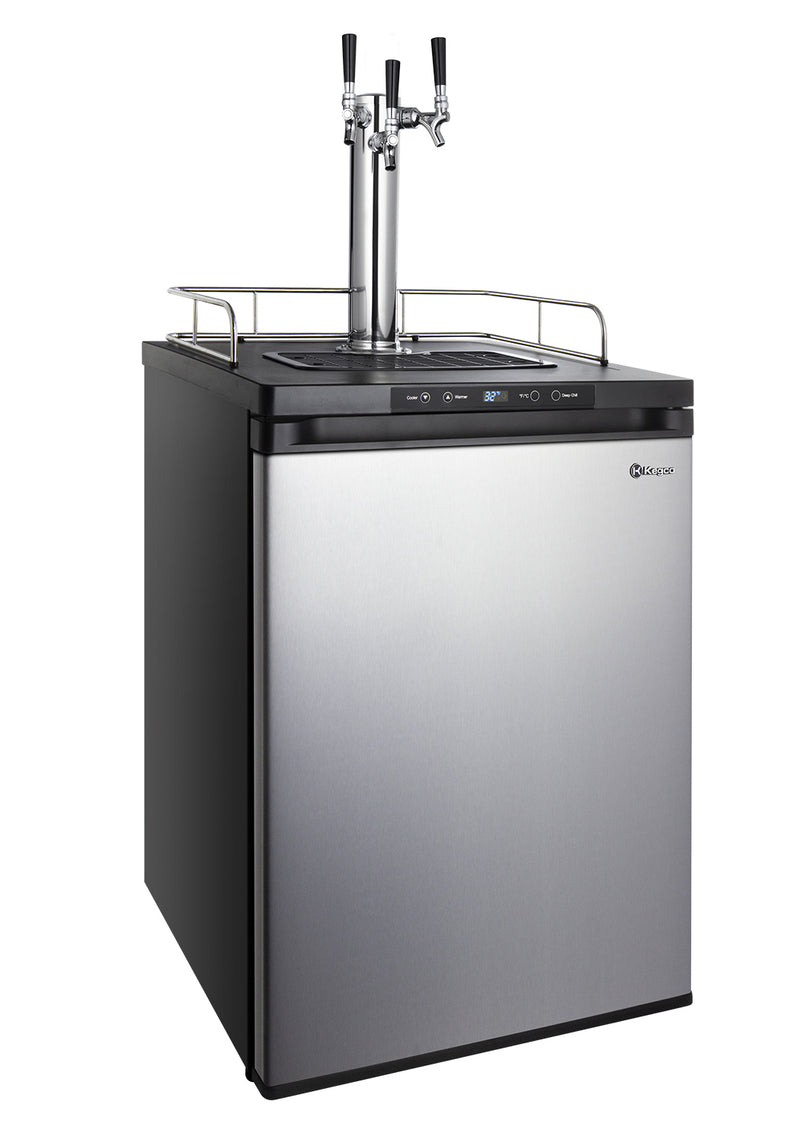 Kegco 3 Faucet Keg Refrigerators