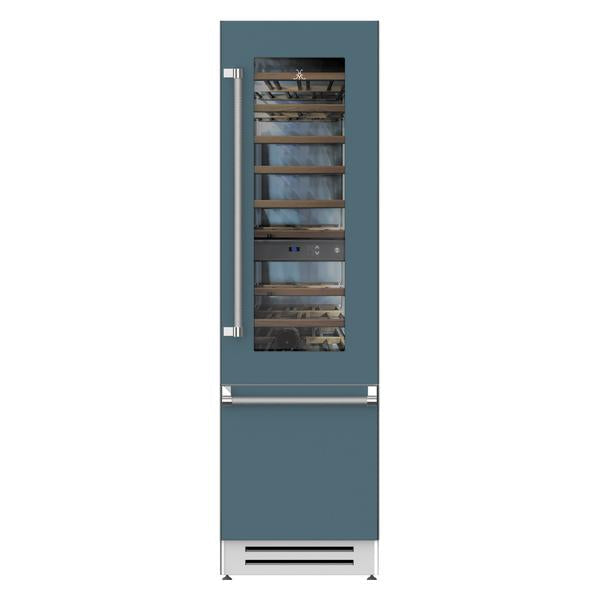 Hestan 24" Dual Zone Wine and Refrigerator Column