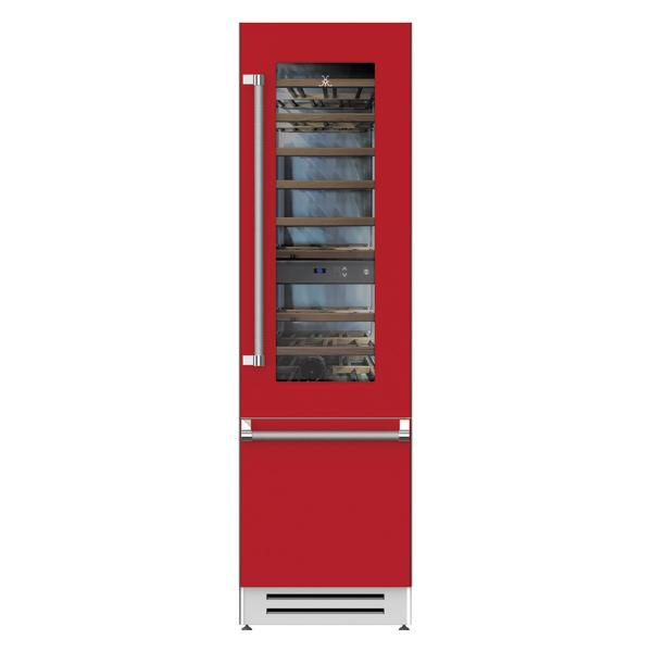 Hestan 24" Dual Zone Wine and Refrigerator Column