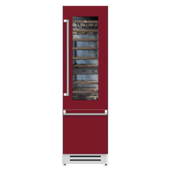 Hestan 24" Dual Zone Wine and Refrigerator Column