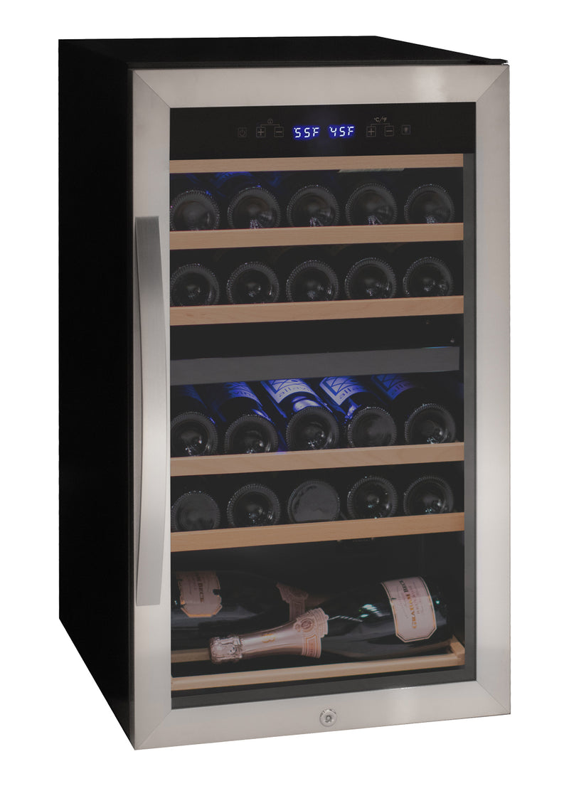 Allavino Cascina KWR28D-2SR Stainless Steel Wine Refrigerator